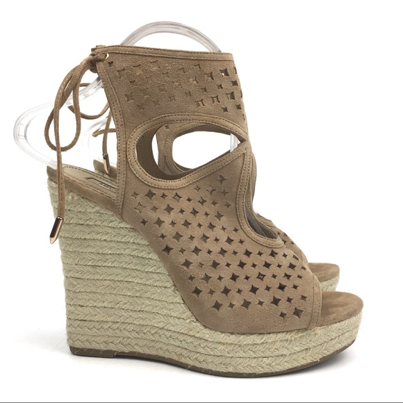 Aquazzura sexy thing wedge sandal heel cut out - Picture 2 of 8